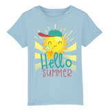 T-SHIRT ENFANT "HELLO SUMMER" - Artee'st-Shop