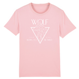 T-SHIRT HOMME "WOLF BORN TO BE WILD" - Artee'st-Shop