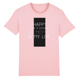 T-SHIRT HOMME "HAPPY FOR A MOMENT..." - Artee'st-Shop