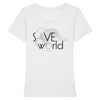 T-SHIRT FEMME "SAVE THE WORLD" - Artee'st-Shop