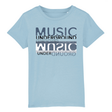 T-SHIRT ENFANT "MUSIC UNDERGROUND" - Artee'st-Shop
