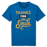 T-SHIRT HOMME "THANKS FOR YOUR SMILE" - Artee'st-Shop