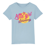 T-SHIRT ENFANT "LITTLE GIRL SHINING"