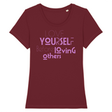 T-SHIRT FEMME "LOVE YOURSELF BEFORE LOVING OHERS" - Artee'st-Shop