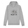 SWEAT À CAPUCHE UNISEXE "THE LIFE IS A GAME PLAY IT"