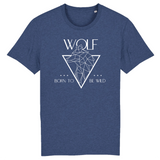 T-SHIRT HOMME "WOLF BORN TO BE WILD" - Artee'st-Shop