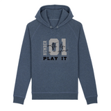 SWEAT À CAPUCHE UNISEXE "THE LIFE IS A GAME PLAY IT"