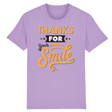 T-SHIRT HOMME "THANKS FOR YOUR SMILE" - Artee'st-Shop