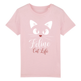 T-SHIRT ENFANT "FÉLINE CAT LIFE"