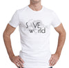 T-SHIRT HOMME "SAVE THE WORLD"